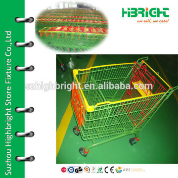 stylish supermarket shopping cart